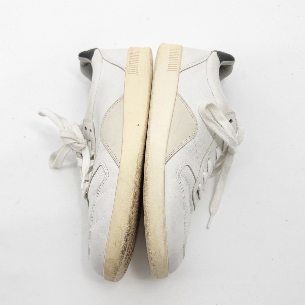 Everlane Tread Court Sneakers White Black Leather Low Top Trainers Womens 9 - Picture 10 of 11